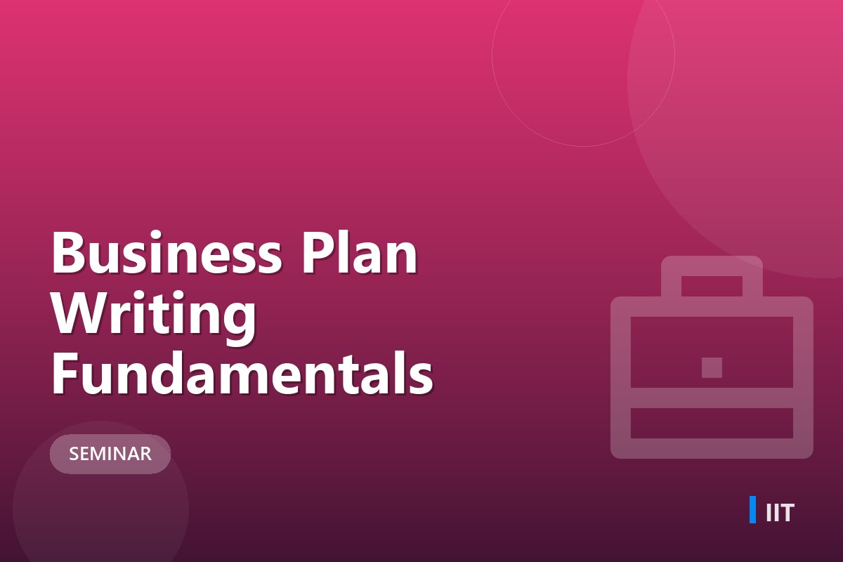 Business Plan Writing Fundamentals