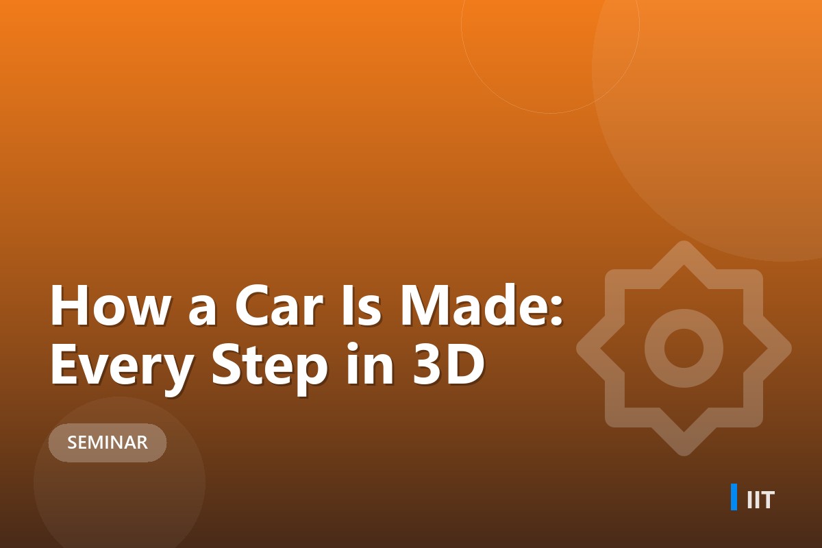 How a Car Is Made: Every Step in 3D