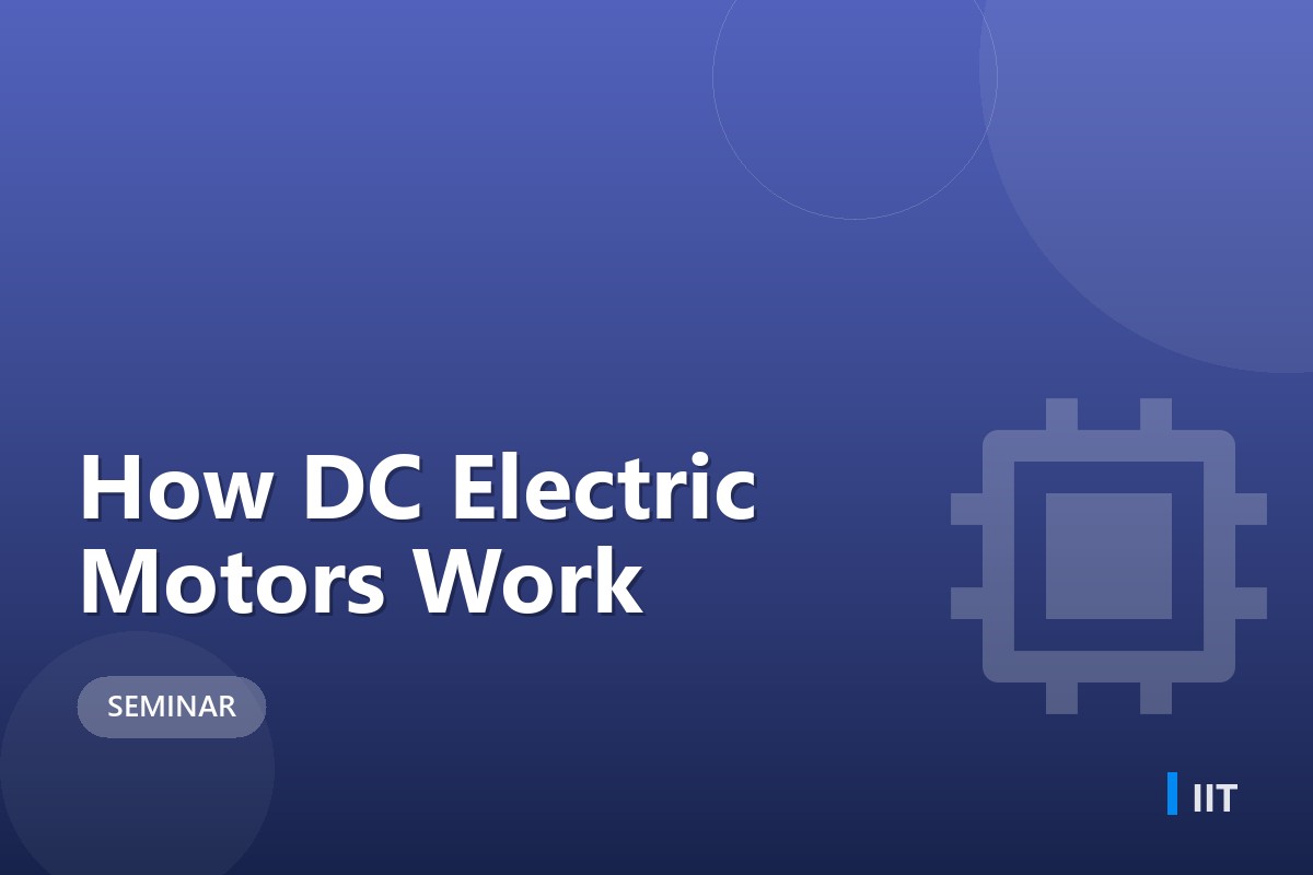 How DC Electric Motors Work