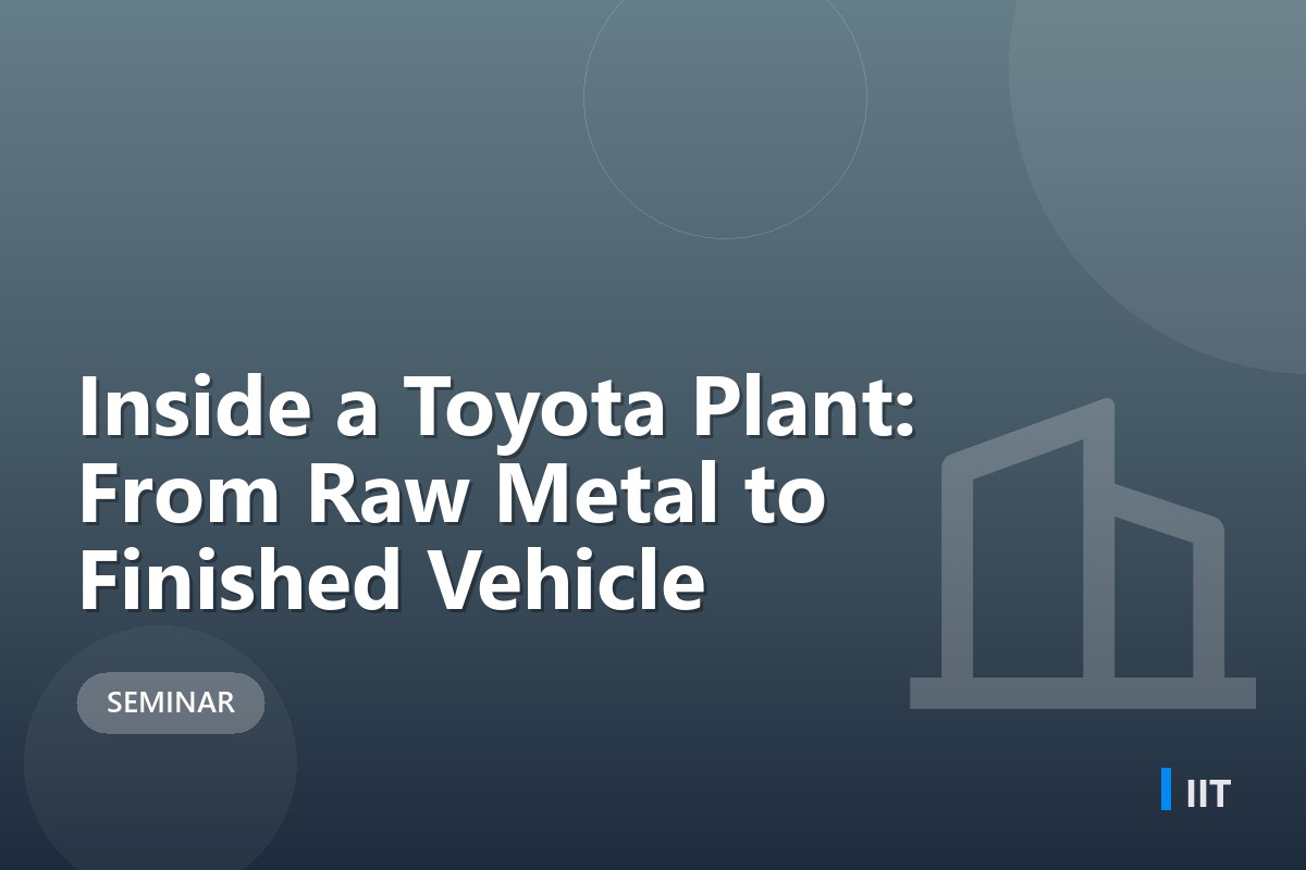 Inside a Toyota Plant: From Raw Metal to Finished Vehicle