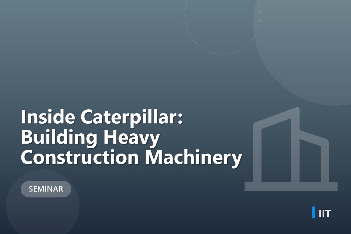 Inside Caterpillar: Building Heavy Construction Machinery