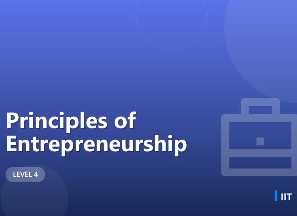 Principles of Entrepreneurship